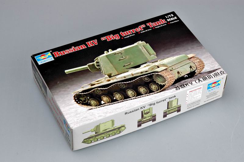 Trumpeter | 07236 | Russian KV-2 "big turret" tank | 1:72