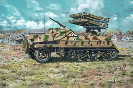 Roden | 714 | (8cm) Raketen-Vielfachwerfer auf Panzerwerfer 42 | 1:72