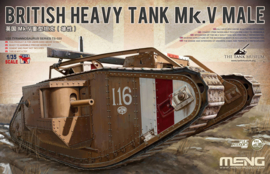 Meng | TS-020 | British Heavy Tank Mk. V Male | 1:35