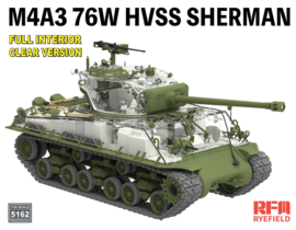 RFM | 5162 | M4A3 76W HVSS Sherman - Full Interior and Clear Version | 1:35