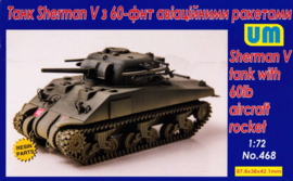 UM | 468 | Sherman V with 60lb Aircraft Rockets | 1:72