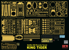 RFM | 5164 | King Tiger Porsche Turret with Crane | 1:35