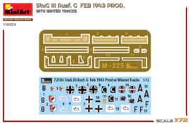MiniArt | 72103 | StuG III Ausf. G Feb 1943 Prod. with winter tracks | 1:72