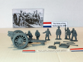 EWM | Dutgun15+crew | 15lang15 howitzer with crew and acc. | 1:72