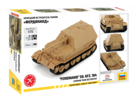 Zvezda | 5041 | Sd.Kfz. 184 Ferdinand - German Tank Destroyer | 1:72