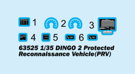 I Love Kit | 63525 | DINGO 2 Protected Reconnaissance Vehicle(PRV) | 1:35