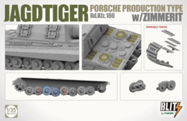 Takom | 8012 | Jagdtiger Sd.Kfz. 186 Porsche Production type w/Zimmerit | 1:35