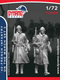 Dynamo | 72009 | French Infantry On The March 3 | 1:72