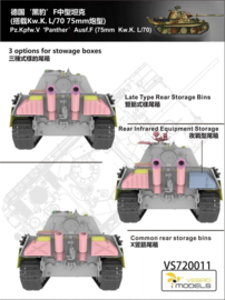 Vespid | 720011 | Pz.Kpfw.V Panther Ausf.F | 1:72