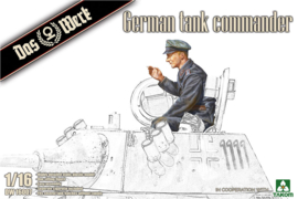 Das Werk | DW16007 | German tank commander | 1:16