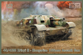 IBG | 72051 | 40/43M Zrinyi II - Hungarian 105mm Assault Gun | 1:72