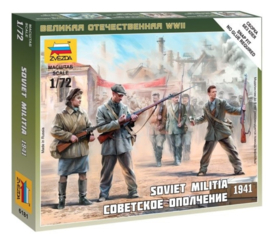 Zvezda | 6181 | Soviet Militia | 1:72