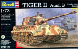 Revell | 03129 | Tiger II Ausf.B w/ Paint and Glue | 1:72