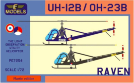 LF models | PE7254 | UH-12B/OH-23B Raven | 1:72