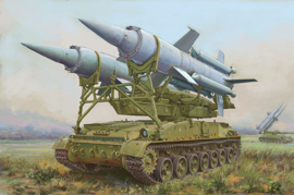 Trumpeter | 07178 | Soviet 2K11A TEL w/9M8M Missile "Krug-a" (SA-4 Ganef) | 1:72