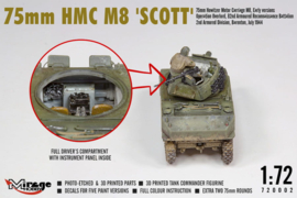Mirage | 720002 | 75mm HMC M8 'Scott' | 1:72