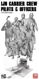 Border Model | BR-006 | IJN Carrier Crew Pilots & Officers | 1:35