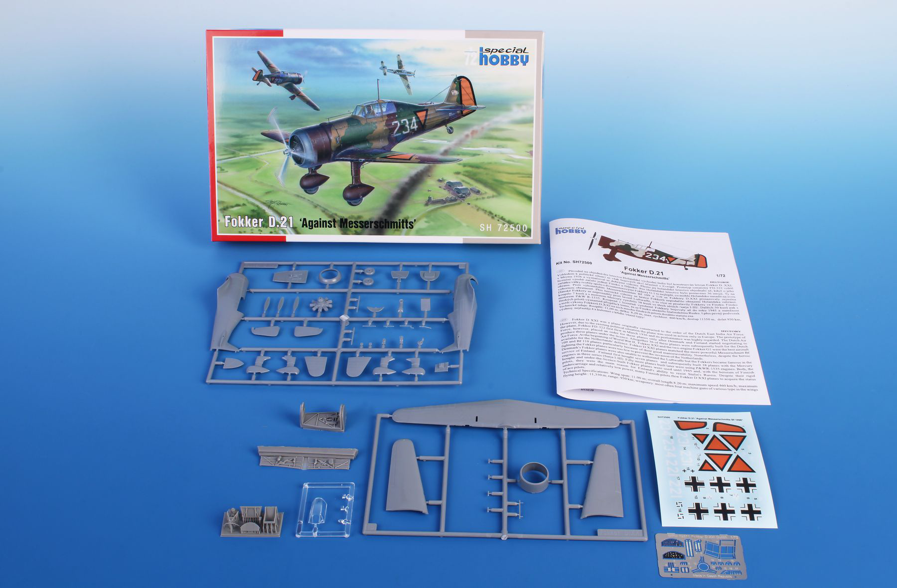 Special Hobby | SH72500 | Fokker D.21 'Against Messerschmitts' | 1:72