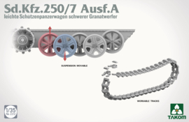 Takom | 2212 | Sd.Kfz.250/7 Ausf.A Schützenpanzerwagen Granatwerfer (81 mm mortar) | 1:35