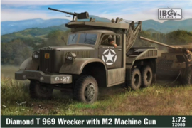 IBG | 72085 | Diamond T 969 Wrecker with M2 Mg | 1:72