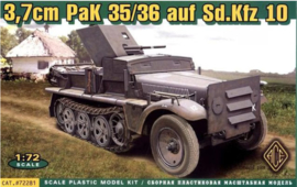 Ace | 72281 | 3,7cm Pak 35/36 auf Sd.Kfz. 10 | 1:72