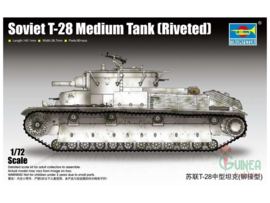 Trumpeter | 07151 | Soviet T-28 Medium Tank riveted | 1:72