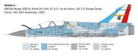 Italeri | 90023 | Mirage 2000 B/D | 1:72