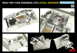 RFM | 5135 | M4A3 Sherman 76W VVSS Late w/Interior (standard) | 1:35