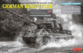 RFM | 5125 | King Tiger Panzerkampfwagen VI Ausf.B (Henschel Turret) | 1:35