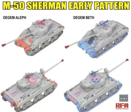 RFM | 5161 | M-50 Sherman Early Pattern Degem Aleph or Degem Beth | 1:35