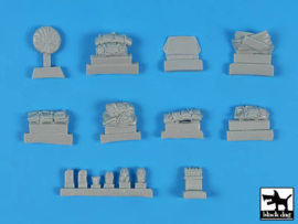 Black Dog | T72203 | Sd.Kfz. 232 -6 rad car- Accessories Set | 1:72