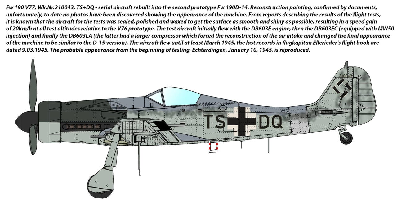 IBG | 72562 | Focke-Wulf Fw 190D-14 Prototype (Limited Edition) | 1:72