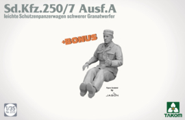 Takom | 2212 | Sd.Kfz.250/7 Ausf.A Schützenpanzerwagen Granatwerfer (81 mm mortar) | 1:35