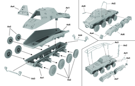 FTF | 074 | Sd.Kfz.263 8-rad | 1:72