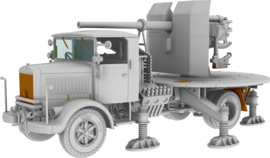 IBG | 72096 | Italian Autocannone 3Ro with 90/53 90mm AA Gun | 1:72