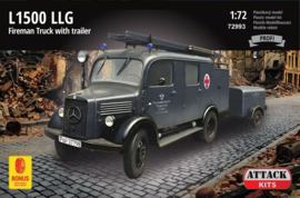 Attack | 72993 | L1500 LLG Fireman Truck with Trailer | 1:72