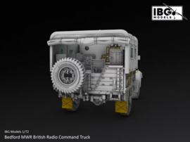 IBG | 72162 | Bedford MWR British Radio Command Truck | 1:72