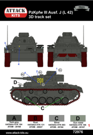 Attack | 72976 | Pz.Kpfw. III Ausf.J (L/42) | 1:72