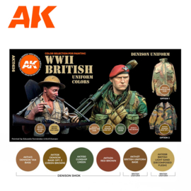AK | 11636 | WWII British Uniform Colors