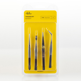 Heller | 99023 | Tweezers Set (4 pcs)