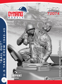Dynamo | 72074 | Tank Crew 1943-45 “Bail Out” Set 2 | 1:72