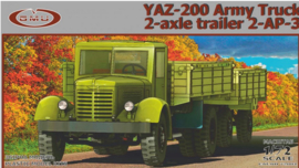 GMU | 72001 | YAZ-200 with 2 axle trailer 2-AP-3 | 1:72