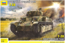 Zvezda | 5064 | T-28 Soviet medium tank | 1:72