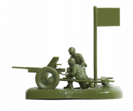 Zvezda | 6112 | Soviet 45mm AT-gun with Crew | 1:72