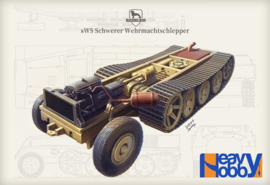 Heavy Hobby | PK72010 | WWII sWS Schwere Wehrmachtschlepper | 1:72