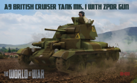 WAW | 011 | A9 British Cruiser Tank Mk.I with 2 pdr Gun | 1:72
