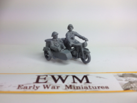 EarlyWarMiniatures | dutveh5 | BMW R12 with 2 soldiers | 1:72