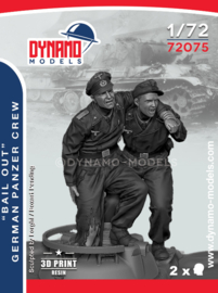 Dynamo | 72075 | German Tank Crew “Bail Out” Set 1 | 1:72