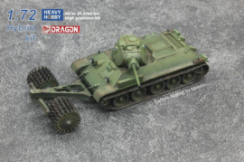 Heavy Hobby | PK72005 | WWII T34/76 Soviet Medium Tank with Mine Roller | 1:72