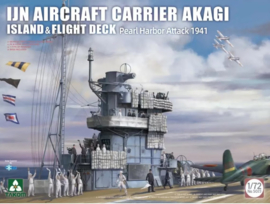 Takom | 5023 | IJN Aircraft Carrier Akagi island and flight deck | 1:72